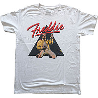 Queen tričko, Freddie Mercury Triangle White, pánské