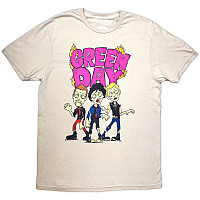 Green Day tričko, Walking Zombies Sand, pánské