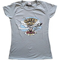 Green Day tričko, Vintage Dookie Girly Grey, dámské