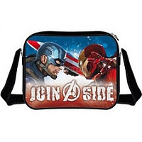 Captain America messenger taška přes rameno, Civil War Face to Face