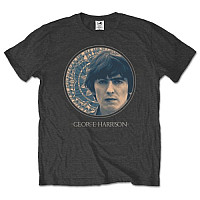 The Beatles tričko, George Harrison Circular Portrait, pánské