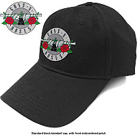 Guns N Roses kšiltovka, Silver Circle Logo Black