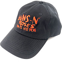 Guns N Roses kšiltovka, Was Here (Ex-Tour) Black