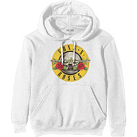 Guns N Roses mikina, Classic Logo White, pánská