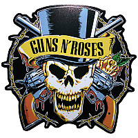 Guns N Roses magnet na lednici 90mm, Top Hat