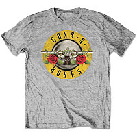 Guns N Roses tričko, Classic Logo Heather Grey, dětské