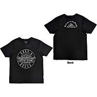 Guns N Roses tričko, Classic Bullet Mono BP Black, pánské
