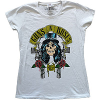 Guns N Roses tričko, Slash '85 White, dámské