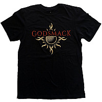 Godsmack tričko, Sun Logo Black, pánské