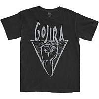 Gojira tričko, White Power Glove Black, pánské