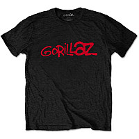 Gorillaz tričko, Logo Black, pánské