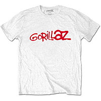 Gorillaz tričko, Logo White, pánské