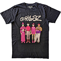 Gorillaz tričko, Cracker Island Standing Group Black, pánské