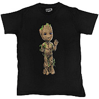 Marvel Comics tričko, Guardians of the Galaxy Groot Wave Black, pánské