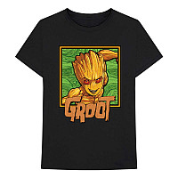 Marvel Comics tričko, I am Groot - Groot Square Black, pánské