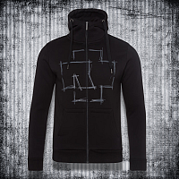 Rammstein mikina, Im Namen Des Herren Zip BP Black, pánská