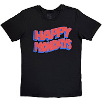 Happy Mondays tričko, Wavy Logo Black, pánské