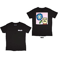 Idles tričko, Cartoon Flower BP Black, pánské