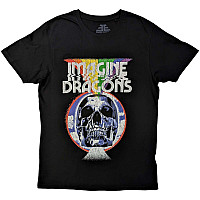 Imagine Dragons tričko, Skull Black, pánské