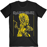 Iron Maiden tričko, Yellow Flyer Black, pánské
