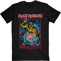 Iron Maiden tričko, World Piece Tour '83 V.1. Black, pánské