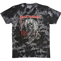 Iron Maiden tričko, Ed Kills Again Wash Black, pánské