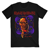 Iron Maiden tričko, Piece of Mind Multi Head Eddie Black, pánské