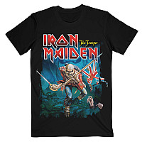 Iron Maiden tričko, Trooper Eddie Large Eyes Black, pánské