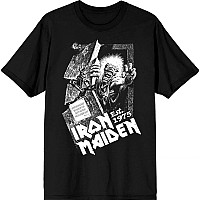 Iron Maiden tričko, Est. 1975 No Prayer Grave Black, pánské