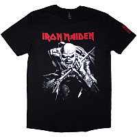 Iron Maiden tričko, 50 Trooper Charge White Black, pánské