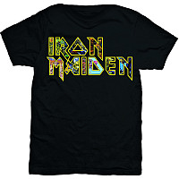 Iron Maiden tričko, Eddie Logo, pánské