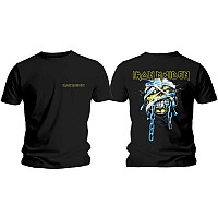 Iron Maiden tričko, Powerslave Head & Logo Back Print, pánské