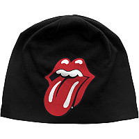 Rolling Stones zimní bavlněný kulich, Tongue Black