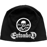 Entombed zimní bavlněný kulich, Skull Logo JD Print Black, unisex