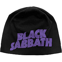 Black Sabbath zimní kulich CO, Purple Logo JD Print Black, unisex