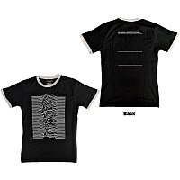 Joy Division tričko, Unknown Pleasures ECO Ringer BP Black, pánské
