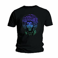 Jimi Hendrix tričko, Afro Speech, pánské