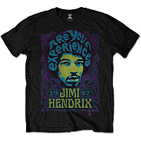 Jimi Hendrix tričko, Experienced Black, pánské