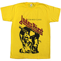 Judas Priest tričko, Stained Class Vintage Head Yellow, pánské