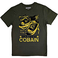 Nirvana tričko, Kurt Cobain Converse Green, pánské