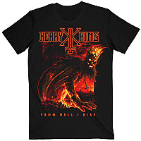 Kerry King tričko, From Hell I Rise Hell King Black, pánské