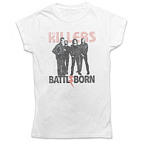 The Killers tričko, Battle Born White Girly, dámské
