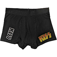 KISS boxerky CO+EA, Classic Logo Black, pánské