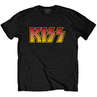 KISS tričko, Classic Logo Black, pánské