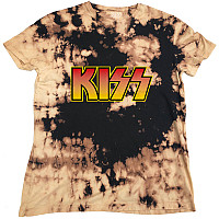KISS tričko, Classic Logo Dip-Dye, pánské