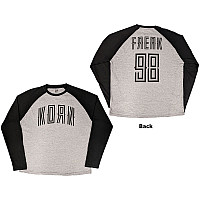 Korn tričko dlouhý rukáv, Freak '98 BP Black & Grey, pánské