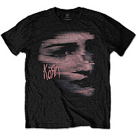Korn tričko, Chopped Face Black, pánské