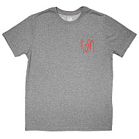 Korn tričko, Mini Red Logo Grey, pánské