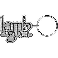 Lamb OF God klíčenka, Logo Metal