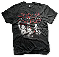 Star Wars tričko, The Last Jedi Troopers Black, pánské